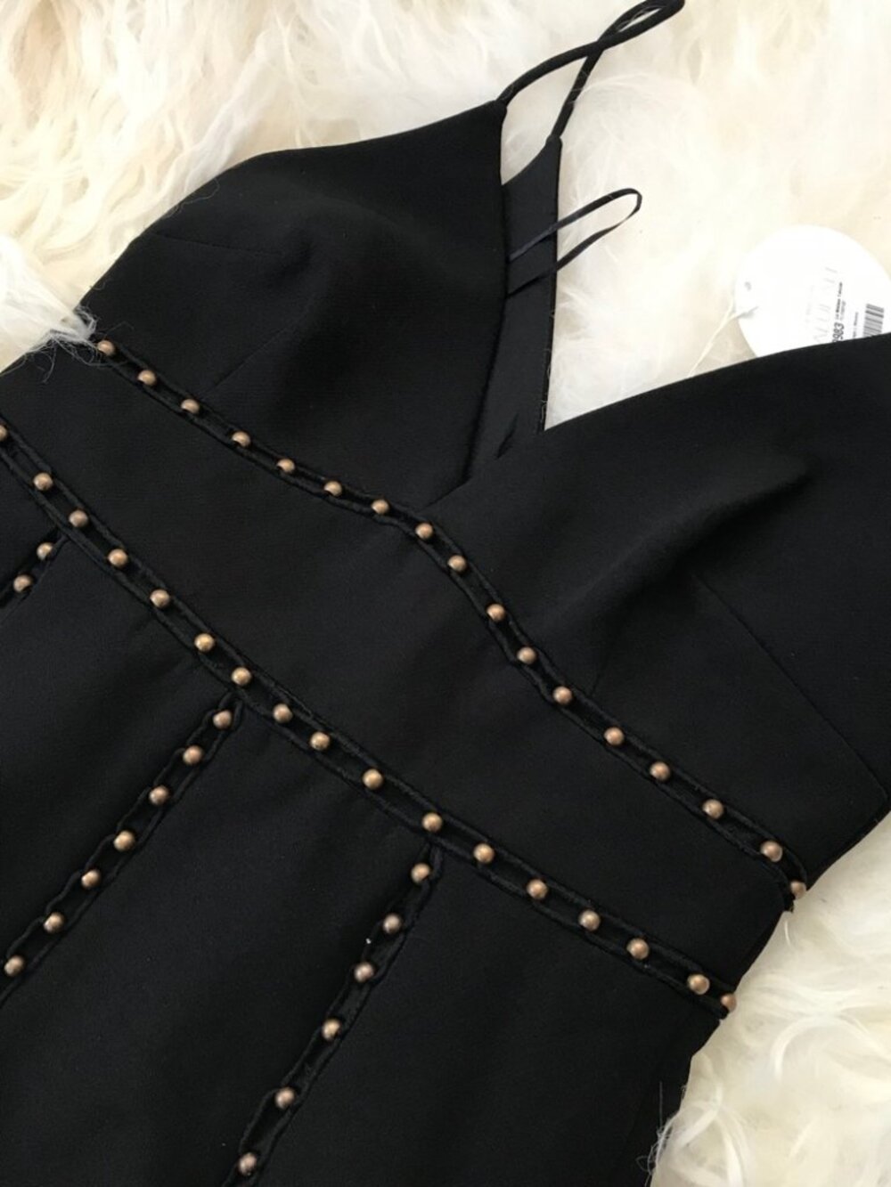 LA MAISON TALULAH Sorbonne Studded Midi Dress 1655 - Picture 6 of 6
